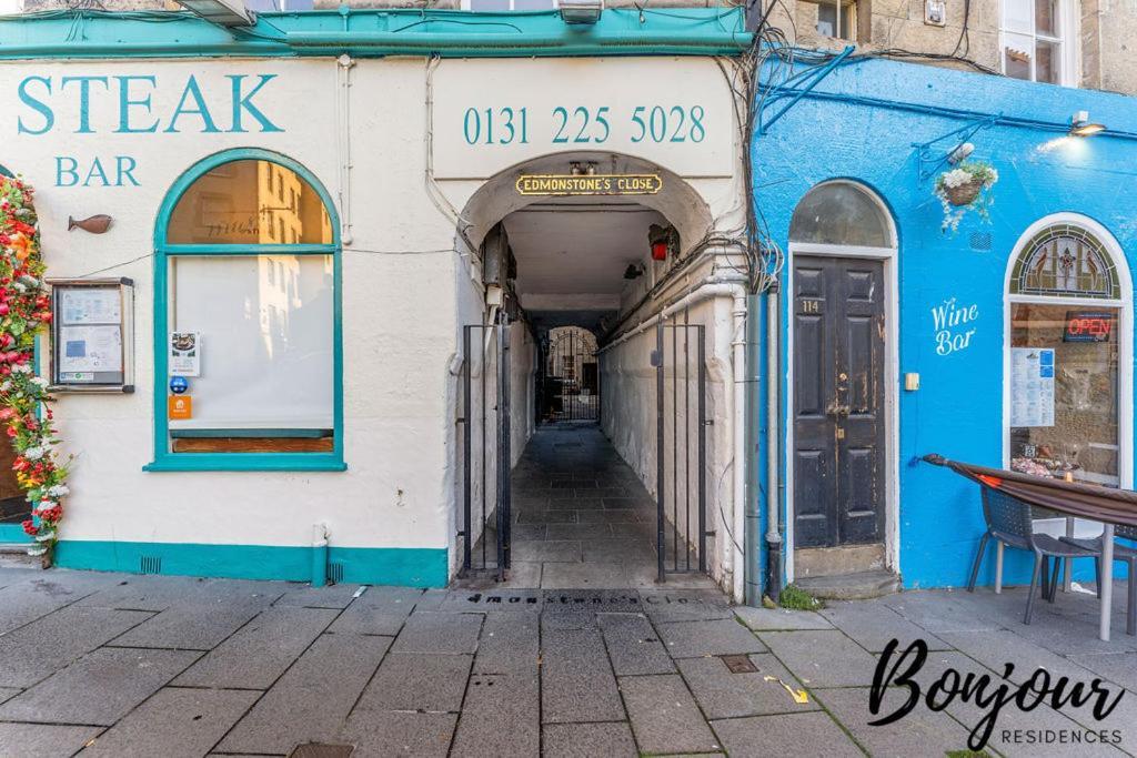 Spacious 2Br-1Ba - Grassmarket - Free Parking By Bonjour Residences エディンバラ エクステリア 写真